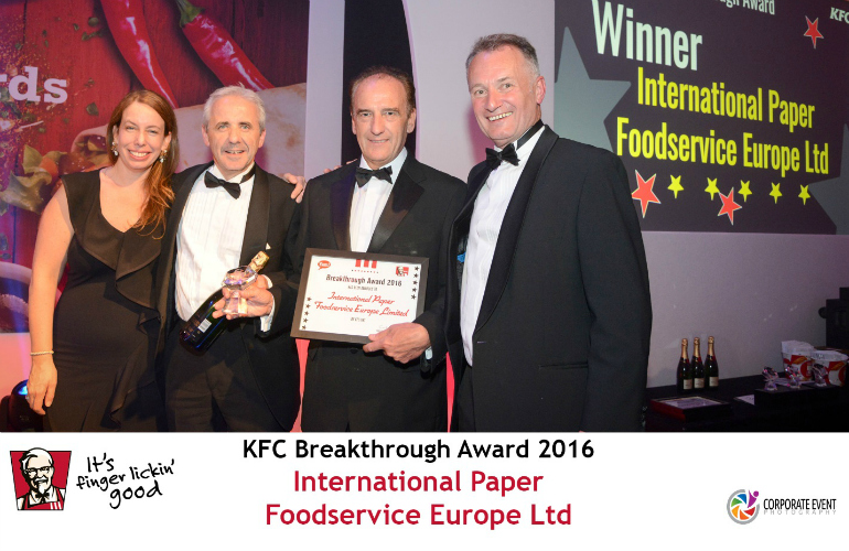 KFC food bucket wins further award for International Paper Foodservice Europe