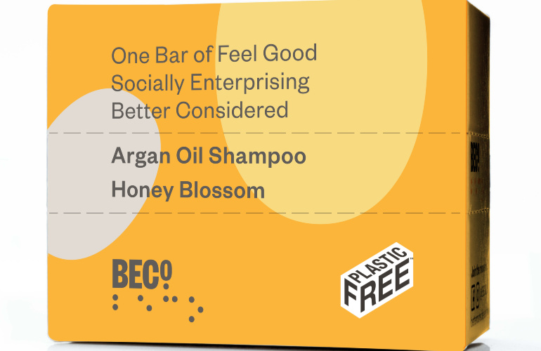 BECO. Shampoo Bar from social enterprise, CLARITY & Co., a first for Waitrose