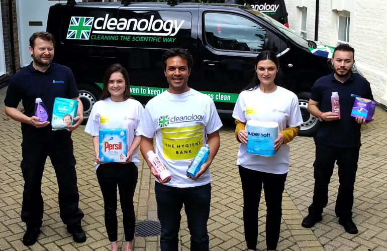 Cleanology gives 20,000 people the chance to alleviate hygiene poverty
