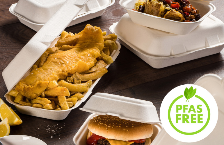 Celebration Packaging’s takeaway clamshells and trays are now PFAS-free