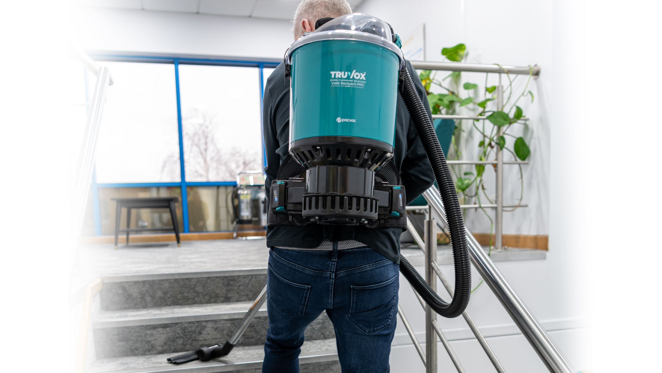 Truvox International partners with Pacvac and introduces the Valet Backpack PRO Battery